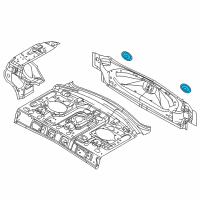 OEM Mercury Sable Insert Panel Plug Diagram - -W706010-S300