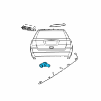 OEM Dodge Sensor-Park Assist Diagram - 1AF63S3XAA