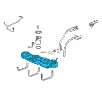 OEM Saturn Tank Asm-Fuel Diagram - 25798121