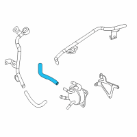 OEM 2012 Honda Odyssey Hose (165MM) (ATf) Diagram - 25212-RPC-003