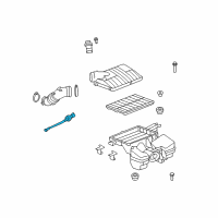 OEM Saturn Sky Tube Asm-Pcv Diagram - 12598298