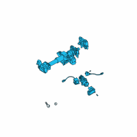OEM Chevrolet Aveo5 Column, Steering Diagram - 95950054