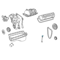 OEM 1995 Dodge B2500 Indicator-Engine Oil Level Diagram - 53020931