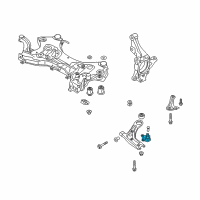 OEM 2017 Hyundai Tucson Ball Joint Assembly-Lower Arm, LH Diagram - 54530-D3000