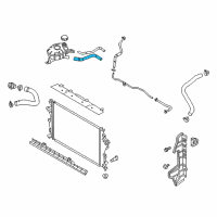 OEM 2017 Hyundai Ioniq Hose & Clamp Assembly Diagram - 25450-G2600