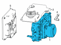 OEM Jeep Grand Cherokee L POWER BRAKE Diagram - 68547565AB