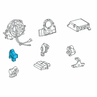 OEM 2020 Toyota Corolla Front Sensor Diagram - 89173-09882