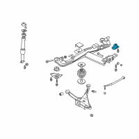 OEM Oldsmobile Aurora Suspension Crossmember Insulator Diagram - 10397249