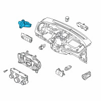 OEM 2011 Kia Forte Sensor-INCAR & Humidity Diagram - 972701F100