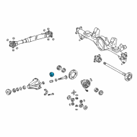 OEM 2018 Toyota 4Runner Rear Pinion Bearing Diagram - 90366-40132