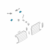 OEM Lincoln Handle Diagram - 2C6Z-8444094-AA