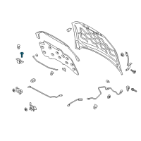 OEM 2015 Lincoln MKZ Stopper Screw Diagram - -W716485-S442