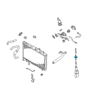 OEM 2003 Hyundai Tiburon Cap Assembly-Radiator Reservoir Diagram - 25440-2D000