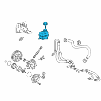 OEM 2001 Toyota Celica Reservoir Diagram - 44360-20220