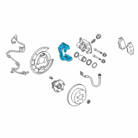 OEM 2016 Toyota RAV4 Caliper Support Diagram - 47821-42080