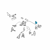 OEM 2008 Lexus RX350 INSULATOR, Engine Mounting Diagram - 12371-31121