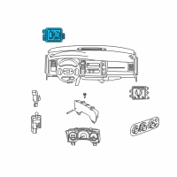 OEM 2006 Dodge Dakota Switch-HEADLAMP Diagram - 56049120AD