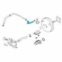 OEM 2017 Chevrolet City Express Vacuum Hose Diagram - 19316633