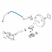 OEM 2016 Chevrolet City Express Vacuum Tube Diagram - 19316632