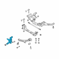 OEM 2008 Ford Mustang Knuckle Diagram - AR3Z-3105-A