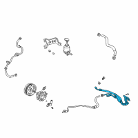 OEM 2007 Toyota Highlander Pressure Tube Diagram - 44410-48081