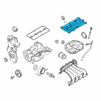 OEM Chevrolet City Express Valve Cover Diagram - 19316062