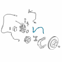 OEM 2015 BMW M4 Brake Hose Front Diagram - 34-30-6-851-146