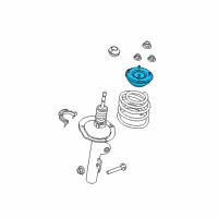 OEM Ford Upper Mount Diagram - BB5Z-18183-A