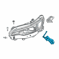 OEM Jeep Cherokee Sensor-HEADLAMP Diagram - 68291907AC