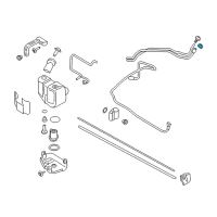 OEM Ford F-350 Super Duty Filler Cap Diagram - HU5Z-5K204-F