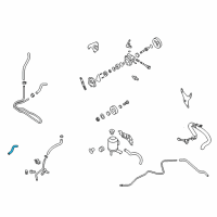 OEM Nissan Altima Hose-Return, Power Steering Diagram - 49725-8J010