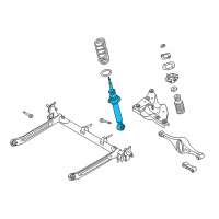 OEM Infiniti I35 ABSORBER Kit-Shock, Rear (TOKICO) Diagram - E6210-5Y025