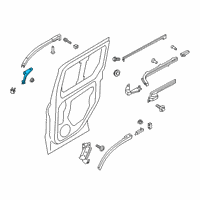 OEM 2020 Ford Transit Connect Roller Diagram - DT1Z-1525028-B