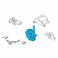 OEM 2019 Infiniti QX50 Sensor-Side AIRBAG, RH Diagram - 98836-5NA6B