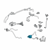 OEM 2020 Honda CR-V Valve Assembly, Purge Diagram - 36162-5AA-A01
