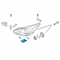 OEM Kia Stinger Led Driver Module Diagram - 92190J5120