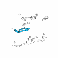 OEM 2011 Chevrolet Colorado Converter Diagram - 25982291