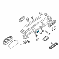 OEM 2014 Nissan Titan Switch Assy-Hazard Diagram - 25290-9BH0A