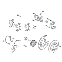 OEM 2020 Hyundai Palisade Boot-Guide Rod Diagram - 58164-S1300