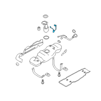 OEM 2010 Ford F-150 Fuel Gauge Sending Unit Diagram - 9L3Z-9A299-D