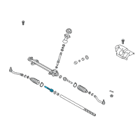 OEM Hyundai Santa Fe XL Joint Assembly-Inner Ball Diagram - 57724-2W000