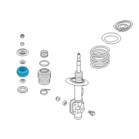 OEM 2011 Chevrolet Caprice Upper Mount Diagram - 92272959