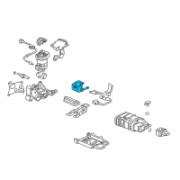 OEM 2003 Honda Accord Valve, Purge Control Solenoid Diagram - 36162-RAD-L11