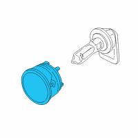 OEM Ford Expedition Fog Lamp Diagram - 5L7Z-15200-AA