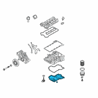 OEM 2018 BMW M6 Oil Pan Diagram - 11-13-7-843-146