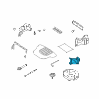 OEM 2007 Kia Optima Jack Assembly Diagram - 091102G100