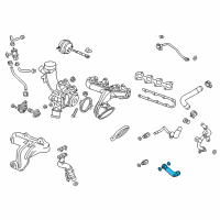 OEM Buick Cooling Pipe Diagram - 55568031