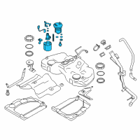 OEM Scion Fuel Pump Diagram - SU003-07510