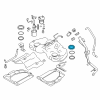 OEM 2014 Scion FR-S Sending Unit Lock Ring Diagram - SU003-01023