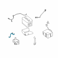 OEM Dodge Strap-Battery Diagram - 5056017AC